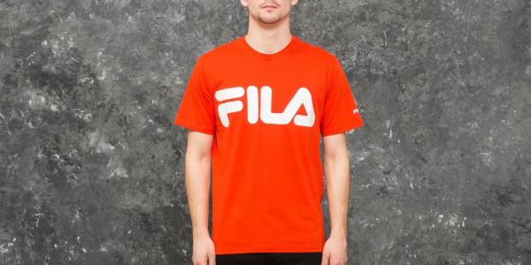 FILA Classic Logo Tee Pureed Pumpkin