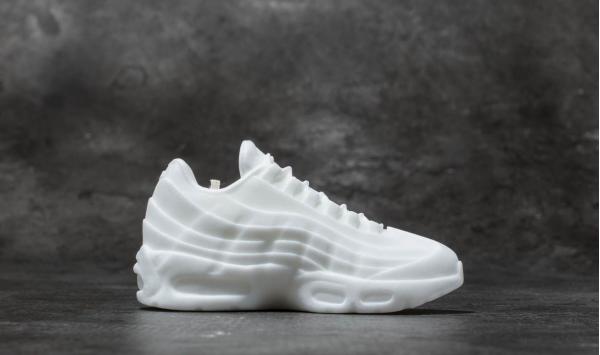 WHAT THE SHAPE Air Max 95 Candle White