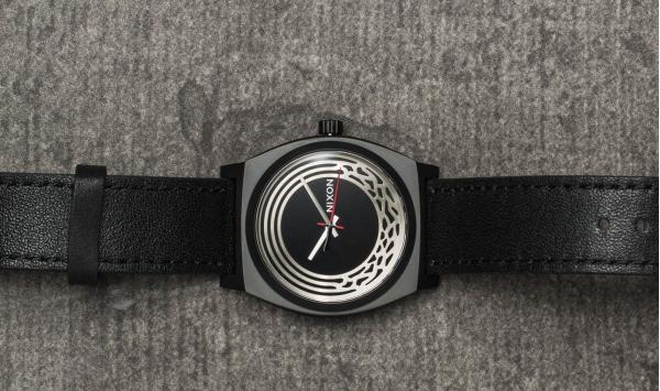 Nixon x Star Wars Time Teller Leather Kylo Black