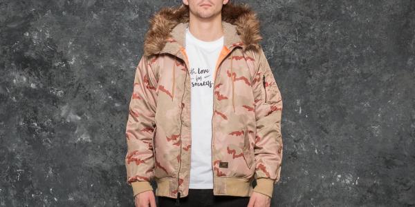 HUF N2B Jacket Desert Camo