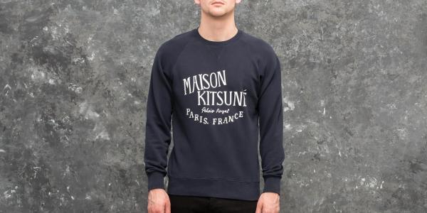 MAISON KITSUNÉ Palais Royal Sweatshirt Navy