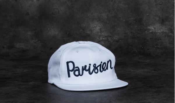 MAISON KITSUNÉ Parisien Baseball Cap White