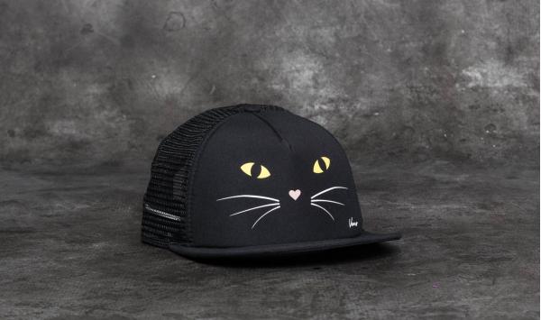 Vans Lawn Party Trucker Hat Black Cat