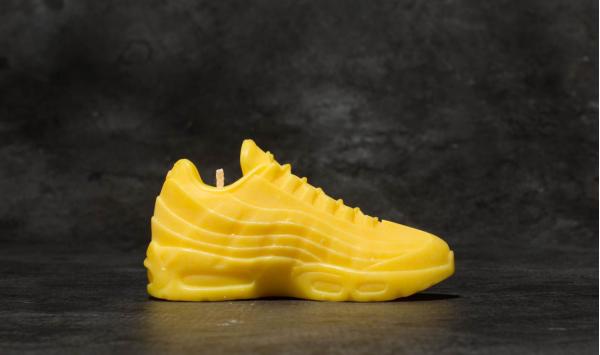 WHAT THE SHAPE Air Max 95 Candle Yellow