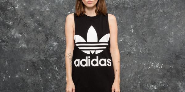 adidas Trefoil Tank Black