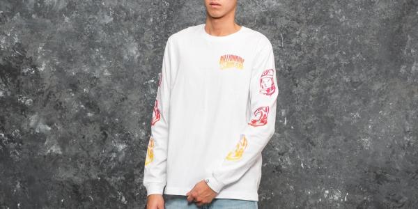 Billionaire Boys Club Gradient Helmet Print Longsleeve T-Shirt White