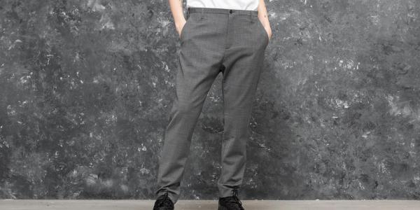 HOPE Krissy Trouser Grey Melange