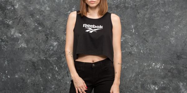 Reebok Essential Cropped Tank Black