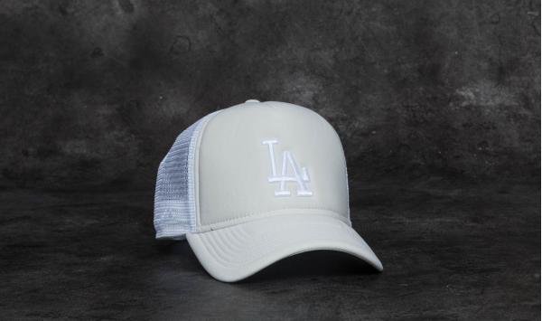 New Era 9Forty Essential Los Angeles Dodgers Trucker Satin/ White