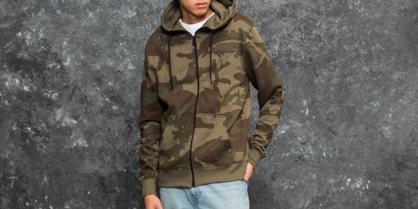 New Era BNG Fleece Chicago Bulls Hoody Woodland Camo