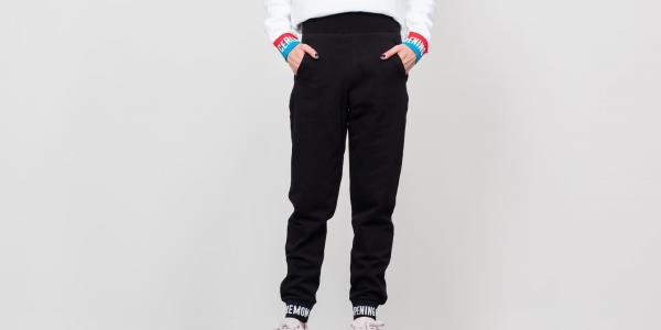 Opening Ceremony Elastic Logo Fit Sweatpants Black