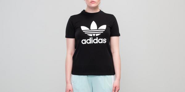 adidas Trefoil Shortsleeve Tee Black/ White