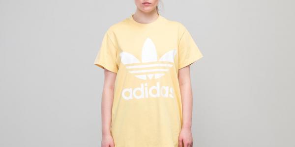 adidas Big Trefoil Tee Sand