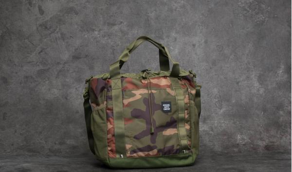 Herschel Supply Co. Barnes Tote Bag Woodland Camo