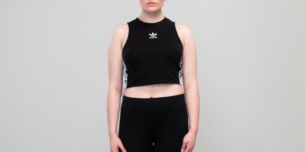 adidas Crop Tank Black