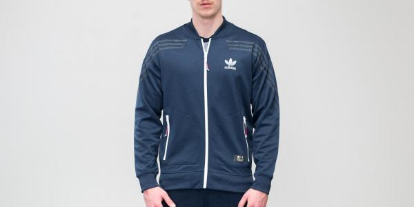 adidas x United Arrows & Sons Classic Track Jacket Collegiate Navy Melange