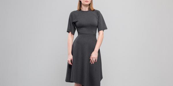 ODIVI Frame Dress Grey