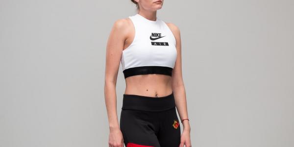 Nike Sportswear Air Crop Top White