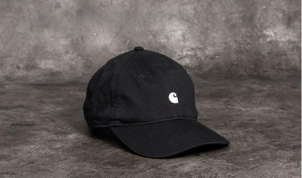 Carhartt WIP Madison Logo Cap Black/ White