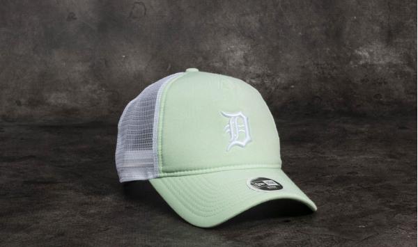 New Era 9Forty Women MLB Oxford Detroit Tigers Trucker Pastel Green