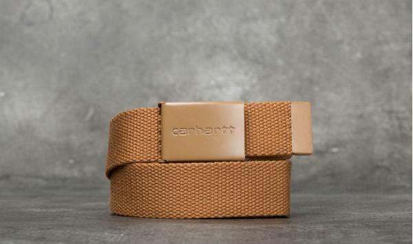 Carhartt WIP Clip Tonal Belt Hamilton Brown