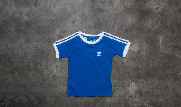 adidas California Tee Blue/ White