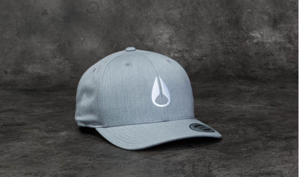 Nixon Wings Snapback Heather Gray/ White