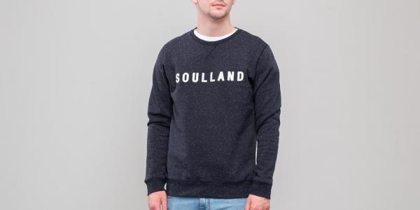 Soulland Fontane Sweatshirt Black
