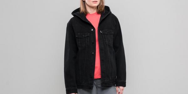 adidas x NAKED Denim Jacket Black
