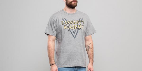 Carhartt WIP Shortsleeve Academy T-Shirt Grey Heather