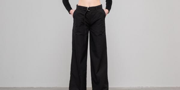Stüssy Gretchen Wide Leg Trouser Black