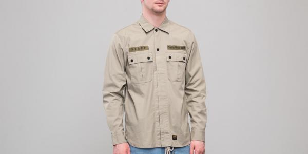 Carhartt WIP Longsleeve Memories Shirt Mojave