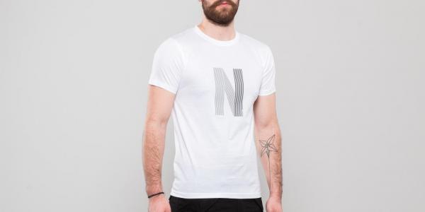 Norse Projects Niels Layer Logo Tee White