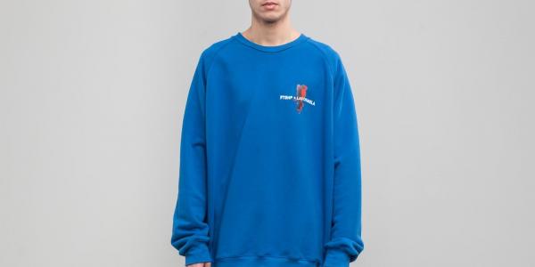 FTSHP + LAFORMELA "No Season" Crewneck Blue
