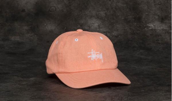 Stüssy Washed Stock Low Pro Cap Orange