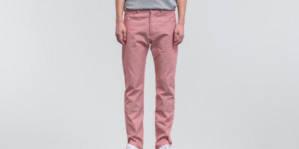 Aimé Leon Dore Stripe Jeans Red