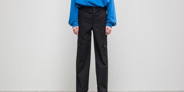 FTSHP + LAFORMELA "No Season" Baggy Pants Black