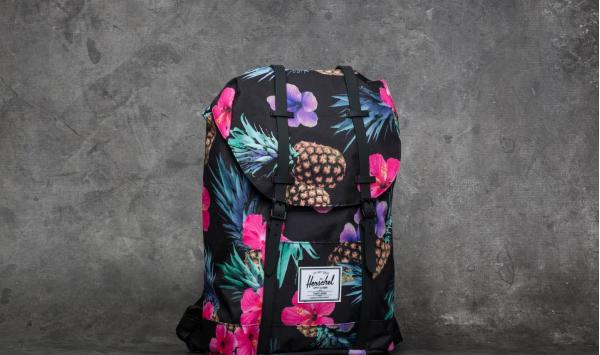 Herschel Supply Co. Retreat Backpack Black Pineapple
