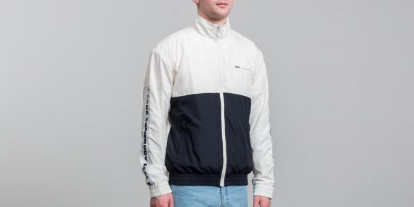 WOOD WOOD Homer Jacket Off White/ Navy