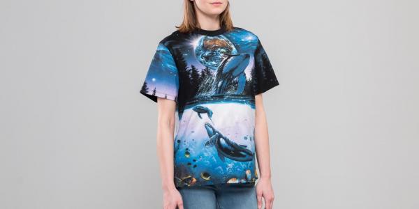 Opening Ceremony Christian Riese Lassen Tee Black/ Multicolor