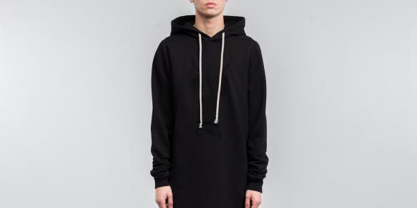 Rick Owens DRKSHDW Pullover Hoodie Black