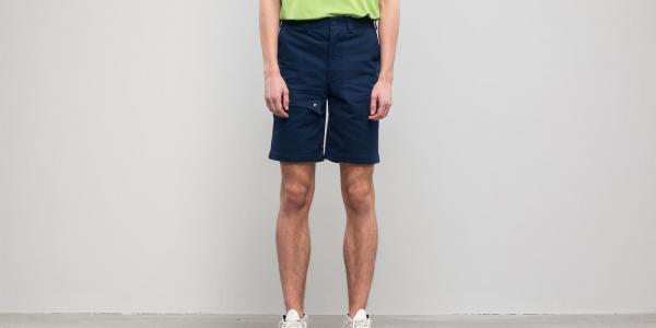 FTSHP + LAFORMELA "No Season" Twill Shorts Navy