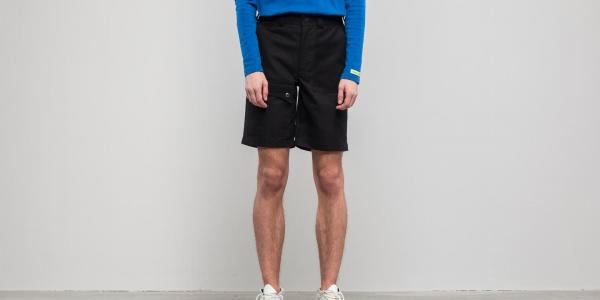 FTSHP + LAFORMELA "No Season" Twill Shorts Black