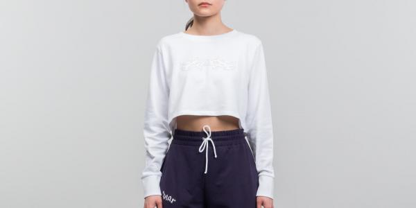 My Dear clothing Tribal Longsleeve Tee White