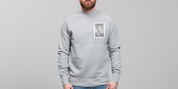 My Dear Young Bruce Crewneck Grey