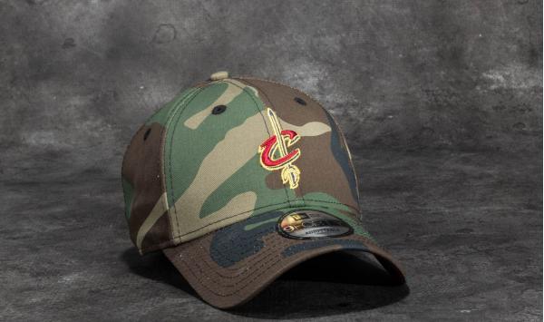 New Era 9Forty Camo Team Cleveland Cavaliers Cap Woodland Camo