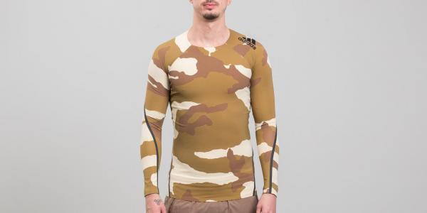 adidas x Undefeated Ask 360 1/1 Tee Dune/ Tactile Khaki/ Base Khaki