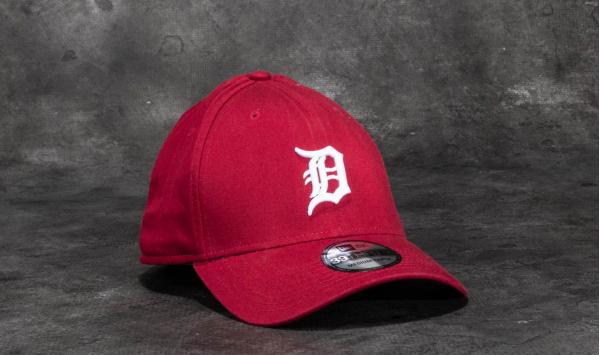 New Era 39Thirty Washed Detroit Tigers Cap Scarlet