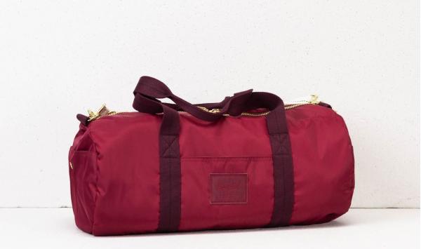 Herschel Supply Co. Sutton Mid-Volume Duffle Windsor Wine/ Winetasting/ Silver Birch