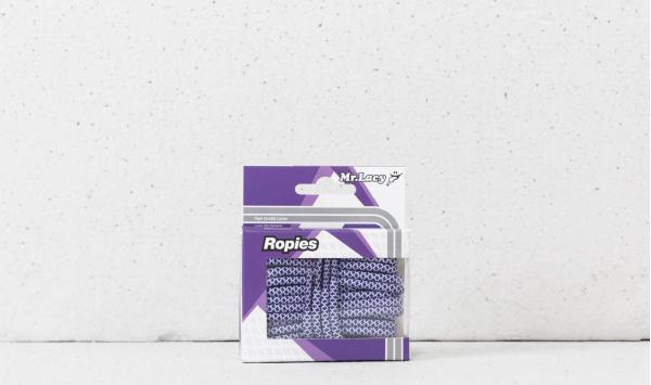 Mr. Lacy Ropies Violet/ White